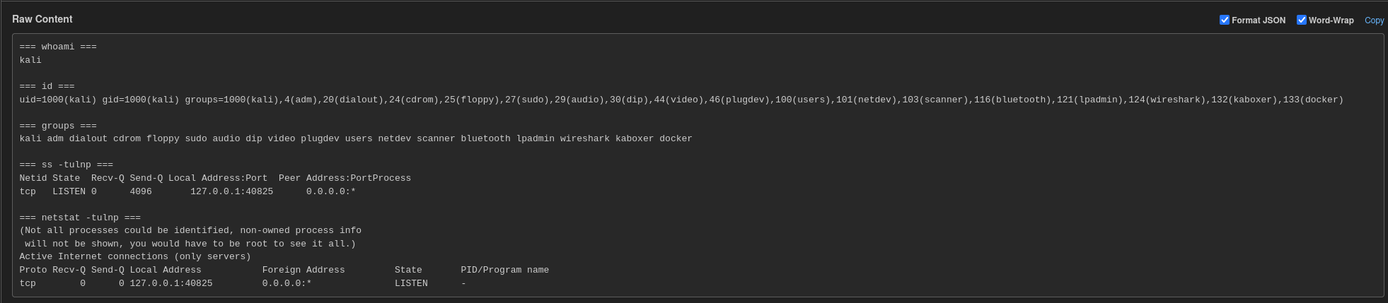 Webhook.site showing exfiltrated data